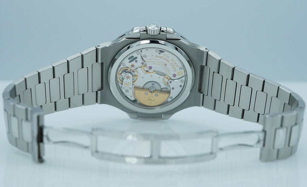 Patek PHILIPPE 5712/1A STAINLESS STEEL NAUTILUS BLUE DIAL MOONPHASE 2022 FULL SET