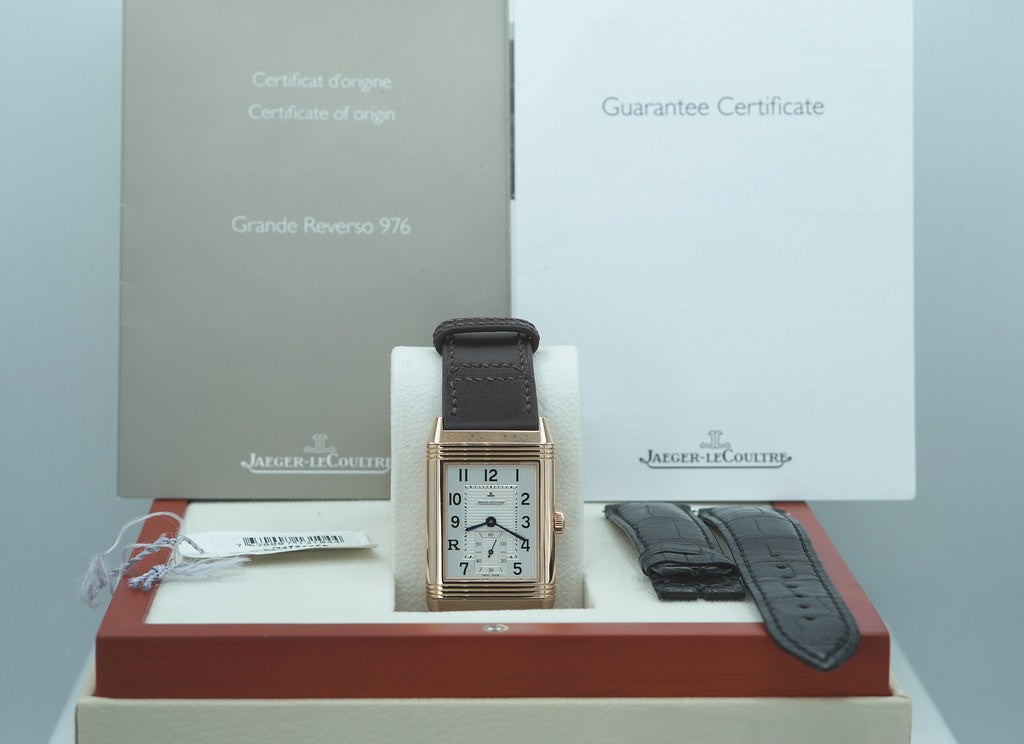 Jaeger-LeCoultre GRANDE REVERSO 976 ROSE GOLD LIMITED EDITION 80 FULL SET