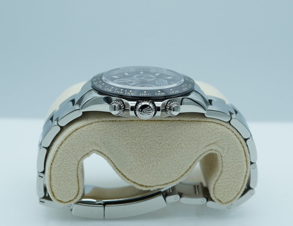 Rolex 116500LN COSMOGRAPH DAYTONA STEEL CERAMIC BEZEL BLACK DIAL 2024 WARRANTY FULL SET