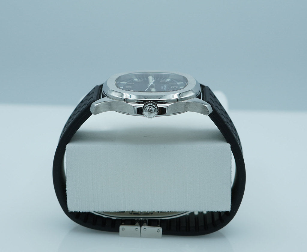 Patek PHILIPPE 5064A AQUANAUT QUARTZ STAINLESS STEEL 35MM 2015 EXTRA STRAPS BOX PAPERS