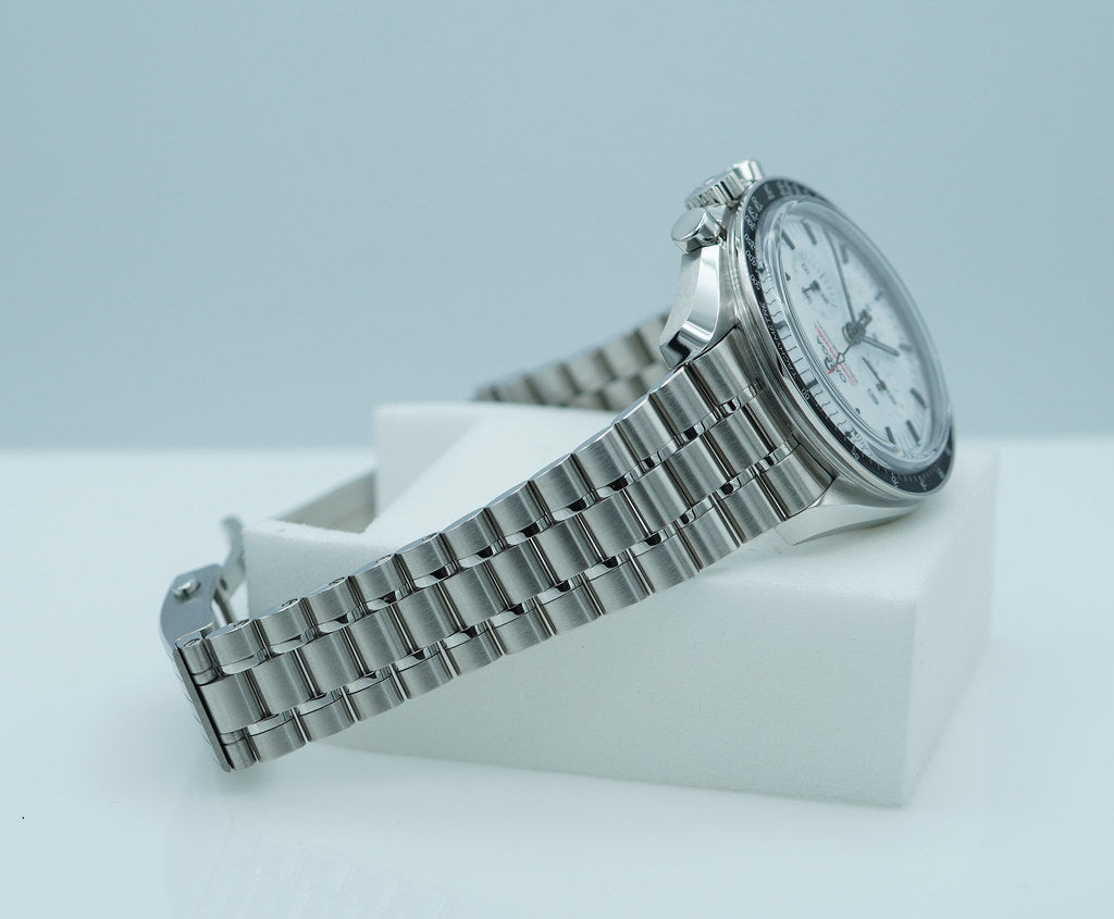 Omega SPEEDMASTER PROFESSIONAL MOONWATCH 3861 WHITE DIAL 2024 WARRANTY FULL SET