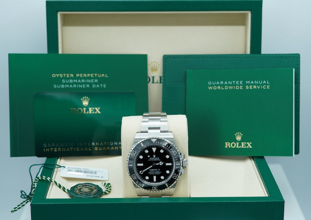 Rolex 124060 SUBMARINER NO DATE 41 NEW MODEL 2025 WARRANTY FULL SET