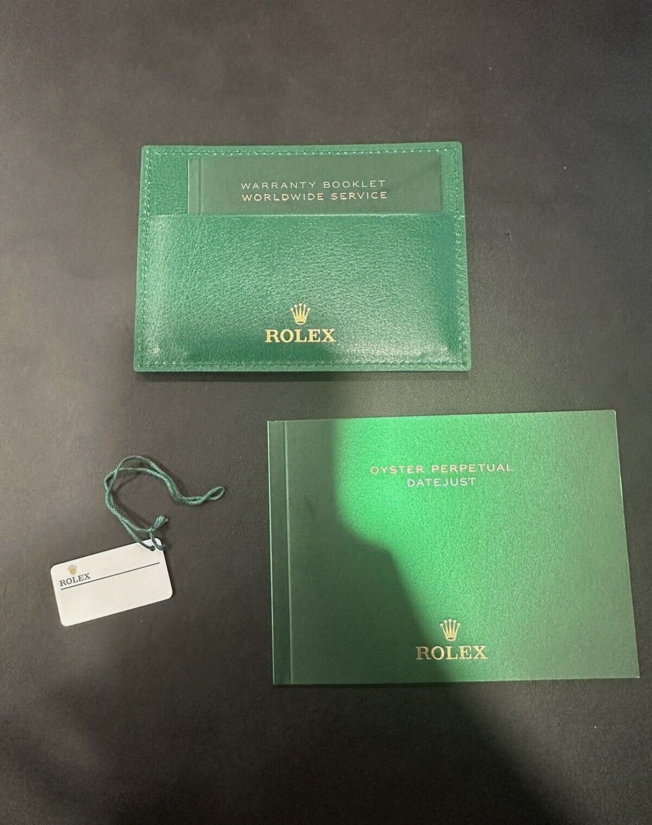 Rolex Warranty Card