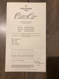 patek philippe Certificate of origin
