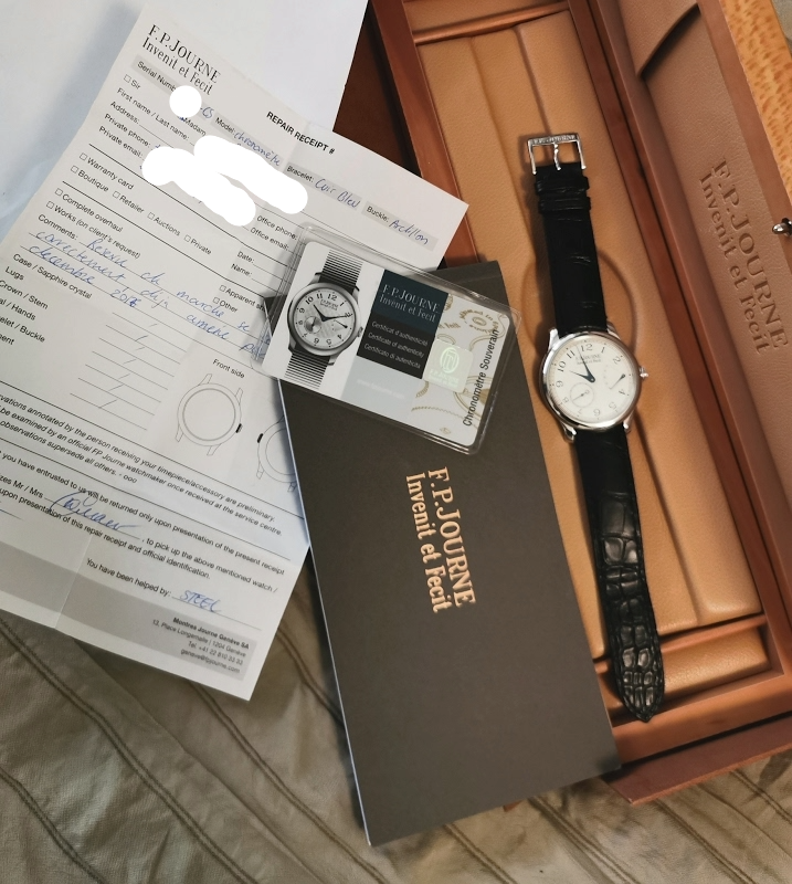 F.P. Journe Souveraine chronometre 40mm Platinum